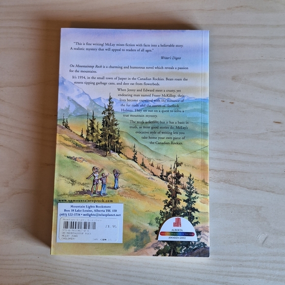 On Mountaintop Rock by John McLay - Canadian Fiction Paperback - Picture 2 of 5